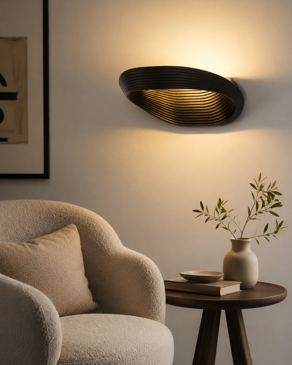 Meren Halo Sconce - Nordic Modern Led Aluminum Alloy Decorative Lamps