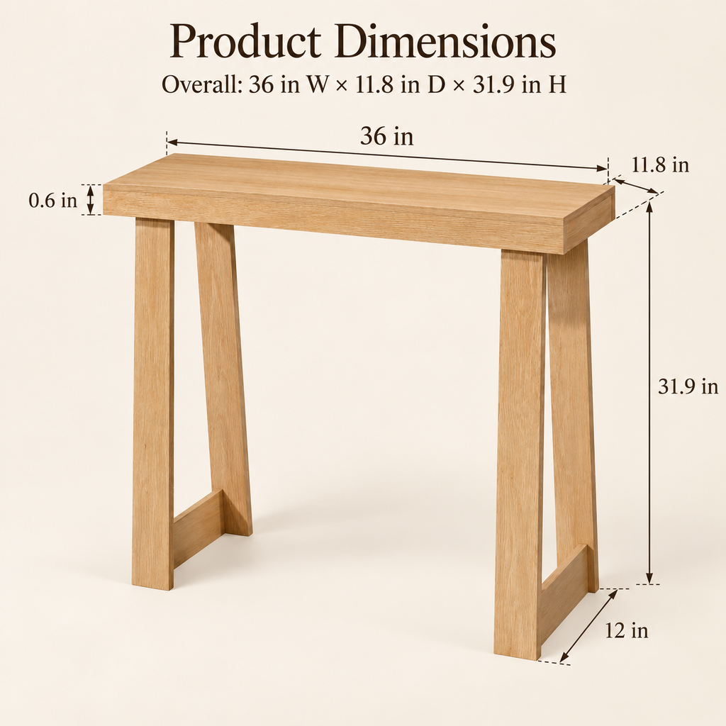 Meren Narrow Console Table