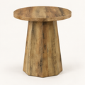 Meren Round Wooden Table