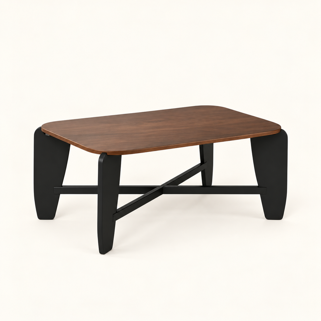 Meren Modern Walnut Coffee Table