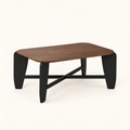 Meren Modern Walnut Coffee Table