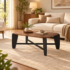 Meren Modern Walnut Coffee Table